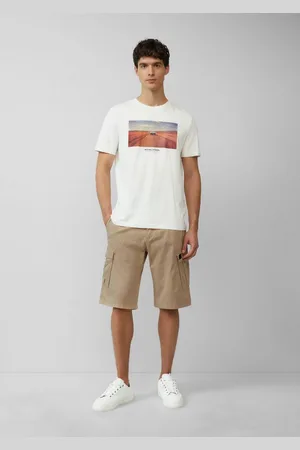 QS by s.Oliver Bermudas File: Cargo-Shorts im Relaxed Fit Garment Dye - Verkäufer: