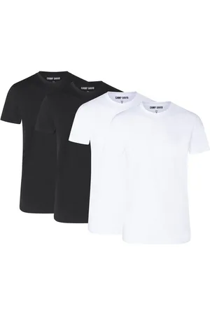 Camp David T-Shirt Herren T-Shirt 4er Pack Baumwolle (Packung, 4er Pack) - Verkäufer: Yourfashionplace