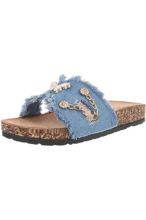 Ital-Design Stylische Sandalen mit Komfort und Eleganz Pantolette (89322699) Flach Pantoletten in - Verkäufer: