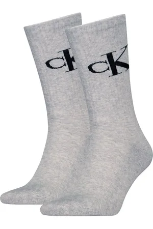 Calvin Klein Socken CKJ MEN SOCK 2P MONOGRAM (2-Paar, 2 Paar) mit verstärkter Ferse