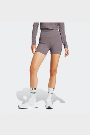 adidas Shorts W LNG RIB BIKER (1-tlg)