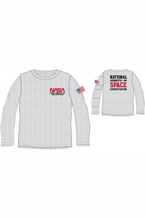 Nasa T-Shirt Langarm-T-Shirt für Jungen, & Schwarz, Größen 134–164 - Verkäufer: kaufhaus-chemnitz