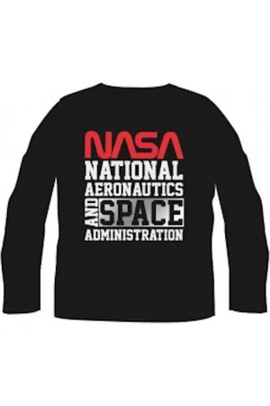Nasa T-Shirt Langarm-T-Shirt für Jungen, Grau & , Größen 134–164 - Verkäufer: kaufhaus-chemnitz