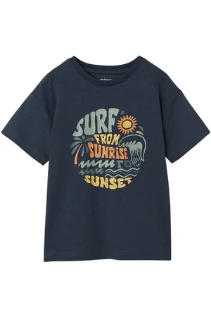 Vertbaudet Kurzarmshirt Jungen T-Shirt mit grafischem Print - Verkäufer: