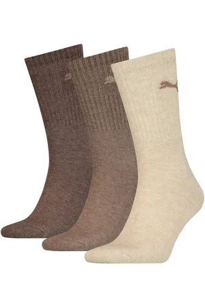 PUMA Socken UNISEX CREW SOCK 3P (3 Paar) mit farblichem Logo