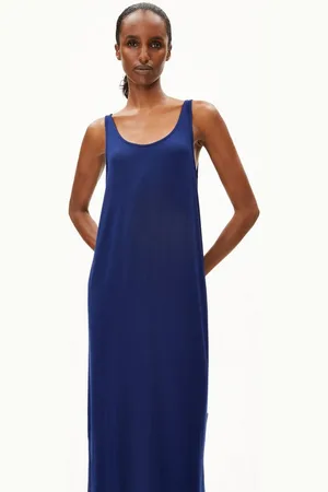 Armedangels Maxikleid MAELIAA SOLID Damen (1-tlg) Jerseykleid aus LENZING™ ECOVERO™ Viskose Mix - Verkäufer:
