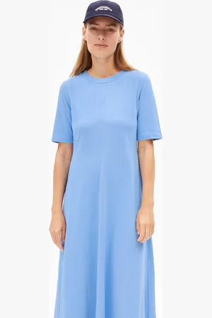 Armedangels Maxikleid LUANAA LITAA Damen (1-tlg) Heavyweight Jerseykleid aus recyceltem Baumwoll Mix - Verkäufer:
