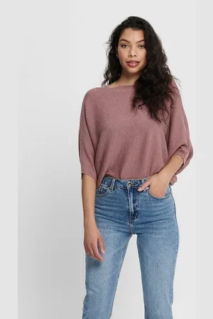 JACQUELINE DE YONG Strickpullover Pullover Feinstrick Sweatshirt JDYNEW BEHAVE BATSLEEVE Sweater (1-tlg) JDYPULLI - Verkäufer: ARIZONAS