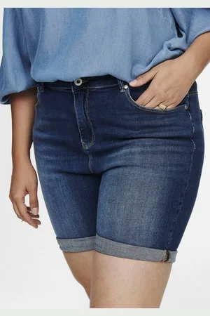 ONLY Jeansshorts mit leichten Abriebeffekten