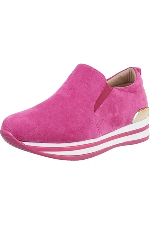 Ital-Design Komfortabler Slipper für Jeden Anlass Sneaker (89322646) Keilabsatz/Wedge Sneakers Low in Pink - Verkäufer: