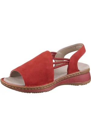 ARA HAWAII Riemchensandale, Sommerschuh, Sandalette, Keilabsatz, mit Stretch-Bänder, G-Weite