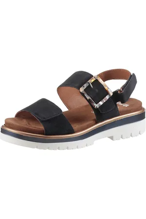 ARA MALAGA Plateausandaletten, Plateausandale, Klettschuh in Bequemweite G (weit)