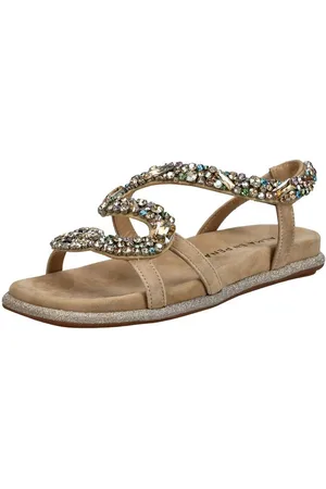 Alma en Pena Sandalen Leder/Textil Riemchensandalette - Verkäufer: S4S Commerce