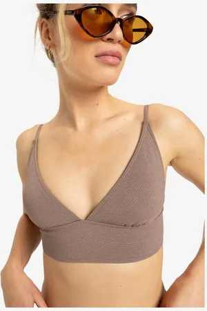 Roxy Triangel-Bikini-Top Bikini Tanktop Lasca Taupe - Verkäufer: Sun & Famous