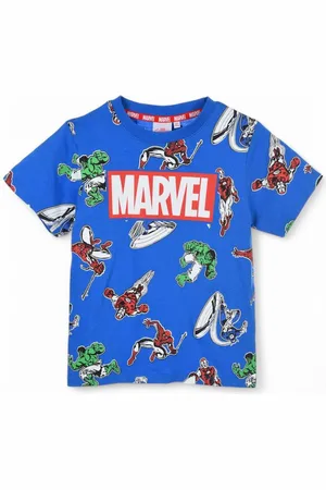 Marvel T-Shirt Avengers Jungen Jersey Kurzarmshirt aus Baumwolle Gr. 104 - 140 cm - Verkäufer: Starkids Licensed Brands and more