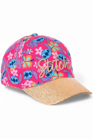 Disney Baseball Cap Stitch mit Glitzer & aufgenähte Schriftzüge Mädchen Sommerkappe Größe 52-54 cm - Verkäufer: Starkids Licensed Brands and more