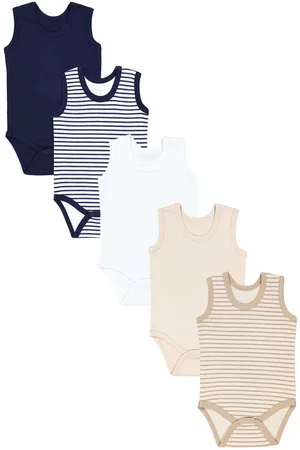 TupTam Body Baby Jungen Achselbody in Unifarben 5er Pack - Verkäufer: LotteStyle GmbH