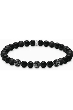 Thomas Sabo Armband A2195-705-11-L19 Unisex Armband Obsidian und Zirkonia schw - Verkäufer: Timeshop24