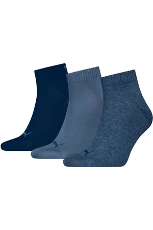PUMA Kurzsocken UNISEX QUARTER PLAIN 3P (3-Paar, 3 Paar) mit kleinem Logo