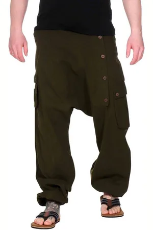 Kunst und Magie Haremshose Haremhose Baggyhose Pluderhose Hippiehose Cargo Hose - Verkäufer:
