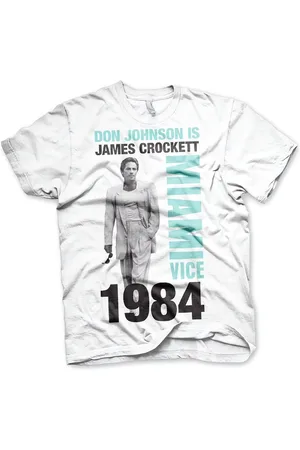Miami Vice T-Shirt Don Johnson Is Crockett Big Tall T-Shirt - Verkäufer: 247Group GmbH