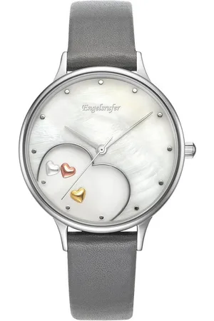 Engelsrufer Quarzuhr ERWA-HEART-LGY1-MS Happy Hearts Damenuhr 34mm 5ATM ERWA-HEART-LGY1-MS Happy Hearts Damenuhr 34mm 5ATM - Verkäufer: Timeshop24