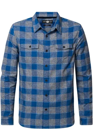 Petrol Industries Langarmshirt Men Shirt Long Sleeve Check - Verkäufer: Lehmann Moden