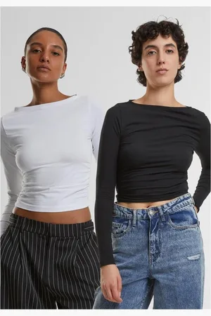 Urban classics Longsleeve Ladies Ruffled Super Slim Longsleeve 2-Pack - Verkäufer: 247Group GmbH