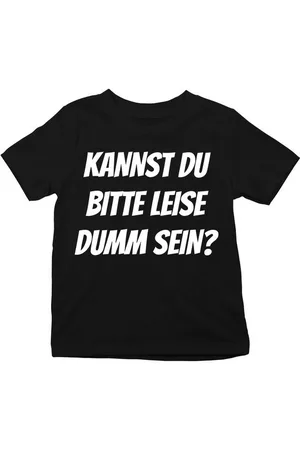 Youth Designz T-Shirt "KANNST DU BITTE LEISE DUMM SEIN?" Kinder T-Shirt mit Lustigen Print mit witzigen Aufdruck für Jungen und Mädchen - Verkäufer: EmDa Trading GmbH
