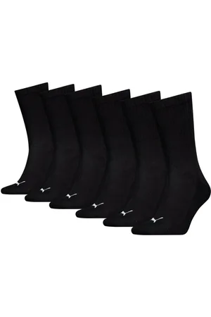 PUMA Socken UNISEX CUSHIONED NEXT CREW 6P ECOM (6 Paar) mit Logoschriftzug an der Rückseite