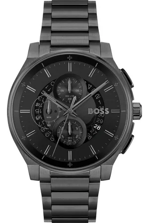HUGO BOSS Chronograph PEAK 2.0 1514192, Quarzuhr, Armbanduhr, Herrenuhr, Edelstahlarmband, analog, Tag