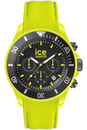 Ice-Watch Chronograph Herren Uhr ICE chrono 019838 Neon yellow, (1-tlg) - Verkäufer: Juwelier-Bacak