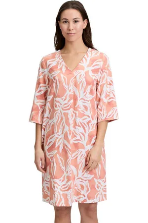 Cartoon Sommerkleid Sommerkleid mit Muster Material