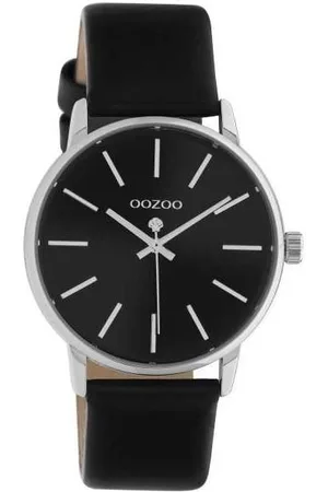Oozoo Quarzuhr Damenuhr C10724 Armbanduhr Schwarz Lederband 36 mm - Verkäufer: Jäckle Uhrenhandel e.K.