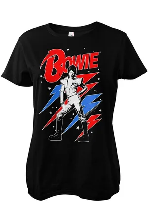 David Bowie T-Shirt Lightning Bolt Girly Tee - Verkäufer: 247Group GmbH