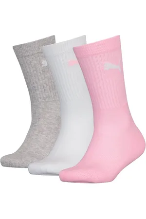 PUMA Socken KIDS CREW SOCK 3P (3-Paar, 3 Paar) Junior mit klassischer Rippe