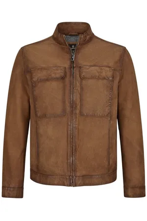 Milestone Lederjacke MSTizian mit Ziernähten - Verkäufer: