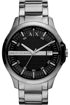 Armani Exchange Quarzuhr AX2103, Armbanduhr, Herrenuhr, Datum, analog, Edelstahlarmband
