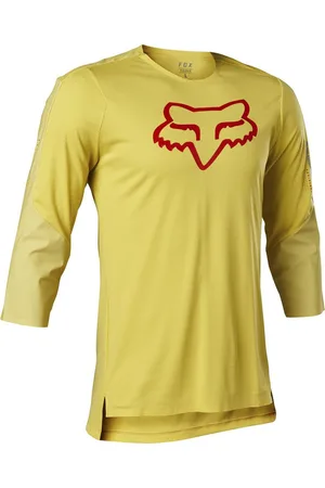 Fox Racing Radtrikot Flexair 3/4 Delta Jersey Pear Yellow S - Verkäufer: Hoco Online GmbH