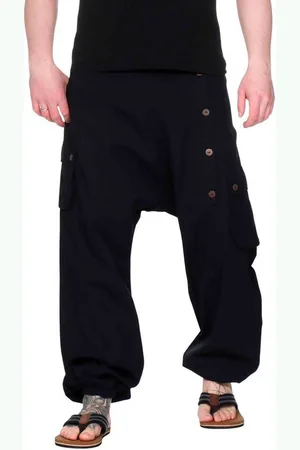 Kunst und Magie Haremshose Haremhose Baggyhose Pluderhose Hippiehose Cargo Hose - Verkäufer: