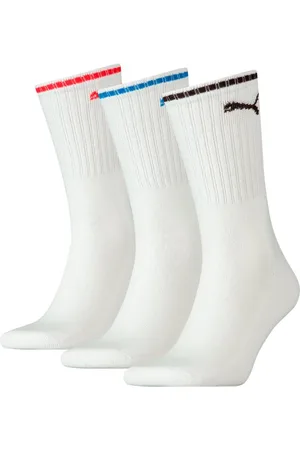 PUMA Socken UNISEX STRIPED CREW SOCK 3P (3 Paar) Mit flacher Zehennaht