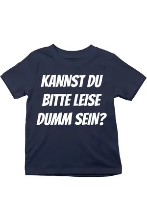 Youth Designz T-Shirt "KANNST DU BITTE LEISE DUMM SEIN?" Kinder T-Shirt mit Lustigen Print mit witzigen Aufdruck für Jungen und Mädchen - Verkäufer: EmDa Trading GmbH