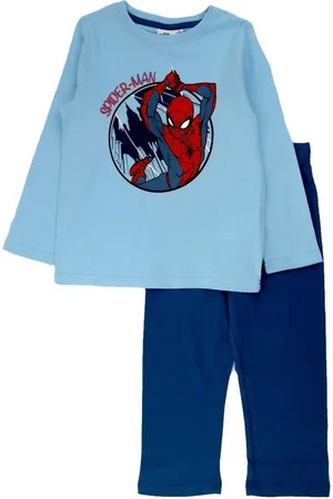 SPIDERMAN Schlafanzug Marvel Jungen Schlafanzug lange Hose + Longsleeve - Verkäufer: coole-fun-t-shirts