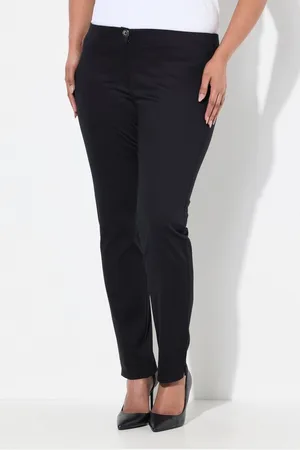 Ulla Popken Chinohose Chino-Hose Slim Elastikbund Saumschlitze - Verkäufer: Popken Fashion Group