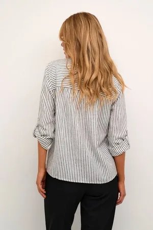 Kaffe Langarmbluse Langarm-Bluse KAmilia - Verkäufer: DK Company