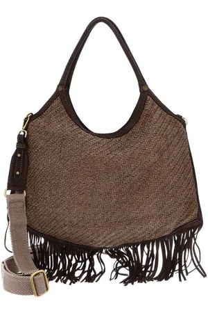 Caterina Lucchi Schultertasche Agata Pentagon Shopping Bag, aus echtem Kalbsleder - Verkäufer: modeherz