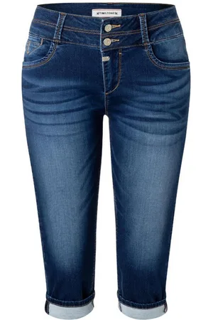 Timezone 3/4-Jeans EnyaTZ - grape blue wash - Verkäufer: Melange-shop