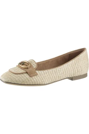 Tamaris Ballerina, Blockabsatz, Schlupfschuh, Businessschuh mit -Schmuckelement