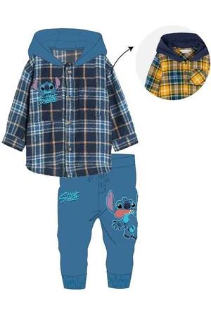 Disney Shirt & Hose Stitch Bekleidungs-Set für Jungen, Langarm-Shirt & Hose, Gr. 62–92 (Set, 2-tlg) - Verkäufer: kaufhaus-chemnitz