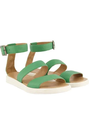 Ulla Popken Leder-Sandalen Nappaleder Fesselriemen Weite H Sandalette - Verkäufer: Popken Fashion Group
